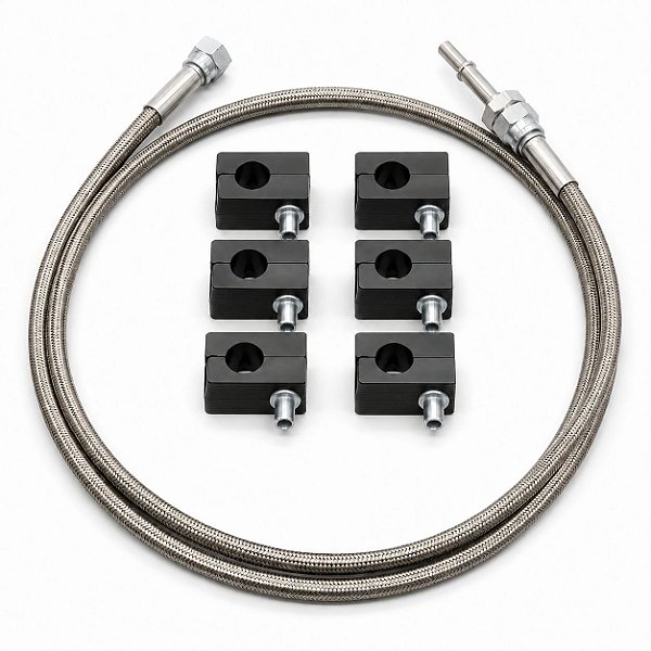 Kit linha de combustível AN6 Jeep Grand Cherokee 6cc 4.0 e V8 5.2 e 5.9