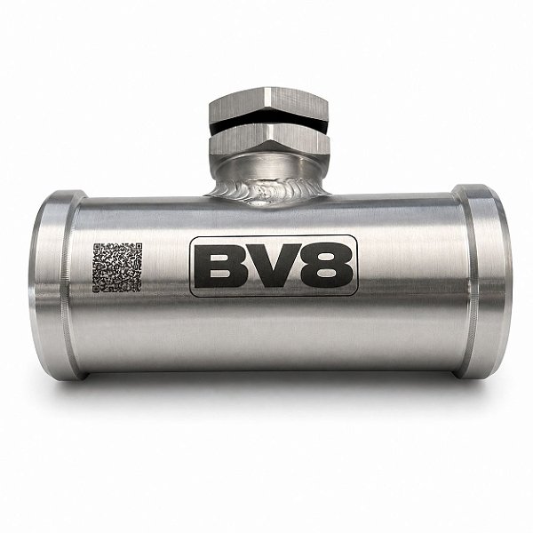 Base para sensor de temperatura de arrefecimento aço inox BV8 universal