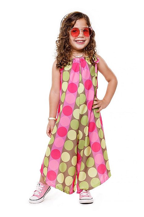 Macacão Infantil Menina Maju