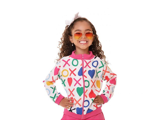 JAQUETA INFANTIL MENINA BRUNA