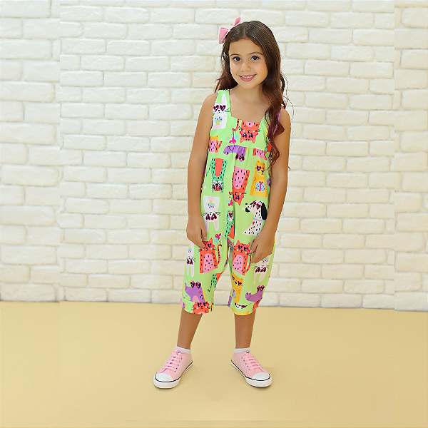 MACACÃO INFANTIL MENINA FRANCIELE
