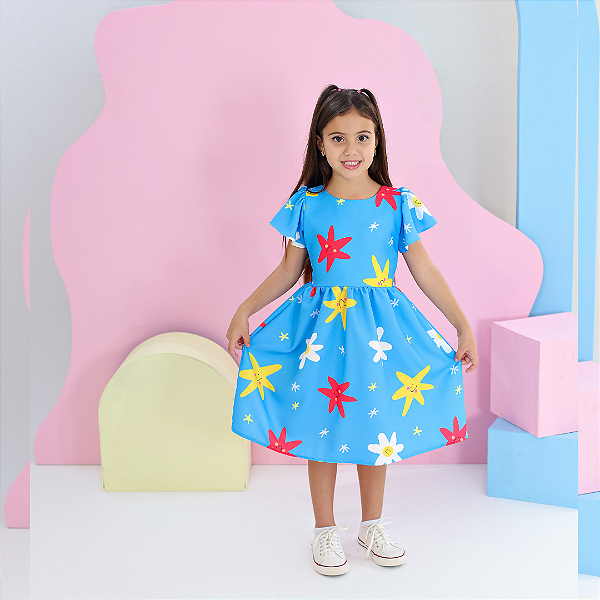 VESTIDO INFANTIL MENINA CAMILE