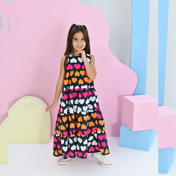 VESTIDO INFANTIL MENINA LAÍS