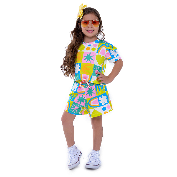 CONJUNTO INFANTIL MENINA SERENA