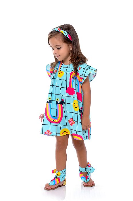 VESTIDO INFANTIL MENINA LOHANY