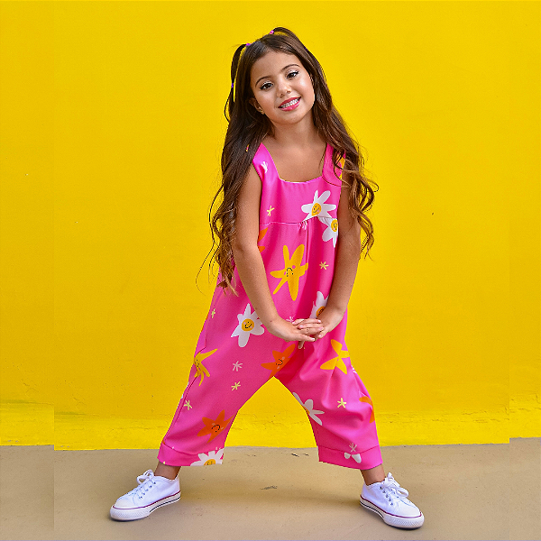 Macacão infantil Pink girl