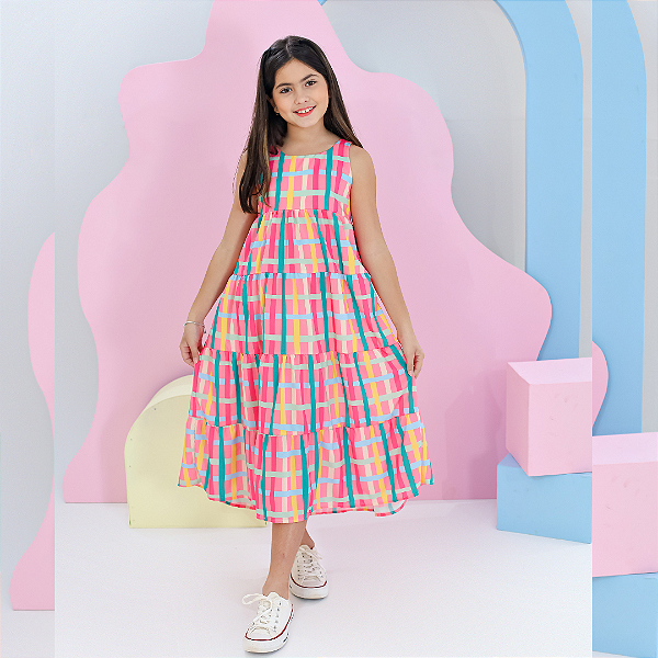 VESTIDO INFANTIL MENINA CLARISSE