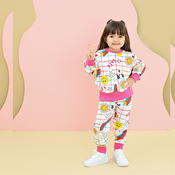 Conjunto Infantil Longo Menina Agata