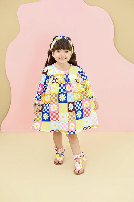 Vestido Infantil Menina Long Rafa