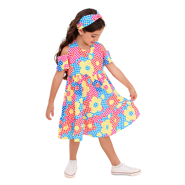 Vestido Infantil Menina Paty