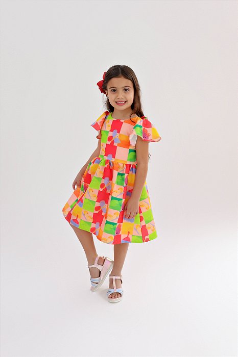 VESTIDO INFANTIL MENINA JULIANA
