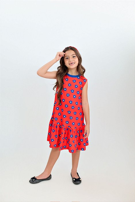 Vestido Infantil Menina Carla