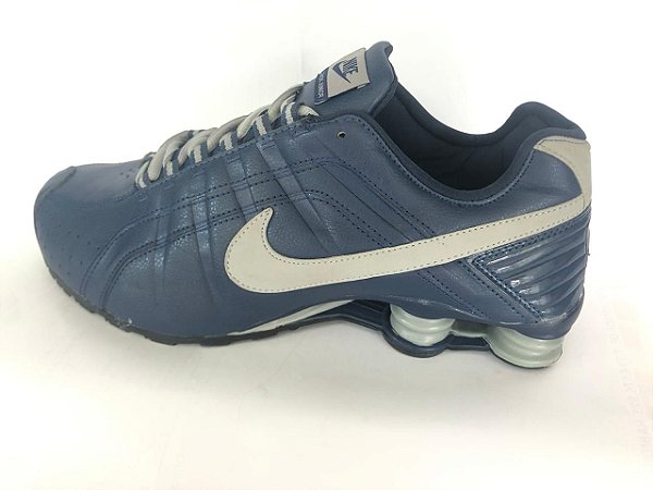 nike shox junior azul marinho