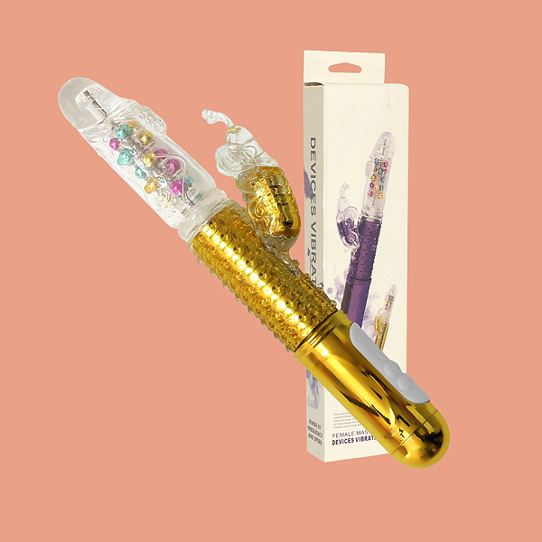 VIBRADOR VAI E VEM FEMALE RECARREGÁVEL