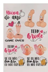 TATUAGEM TEMPORÁRIA DESPEDIDA DE SOLTEIRA