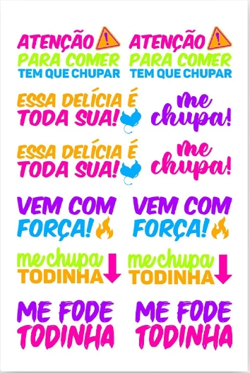 TATUAGEM TEMPORÁRIA NEON