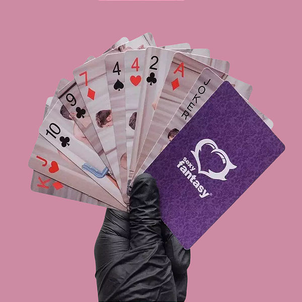 BARALHO KAMA SEXY HOMO MASCULINO COM 54 CARTAS