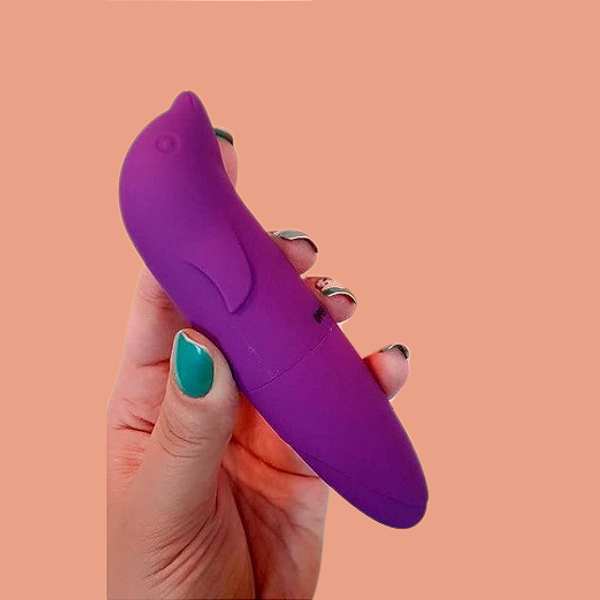 VIBRADOR GOLFINHO TOQUE AVELUDADO