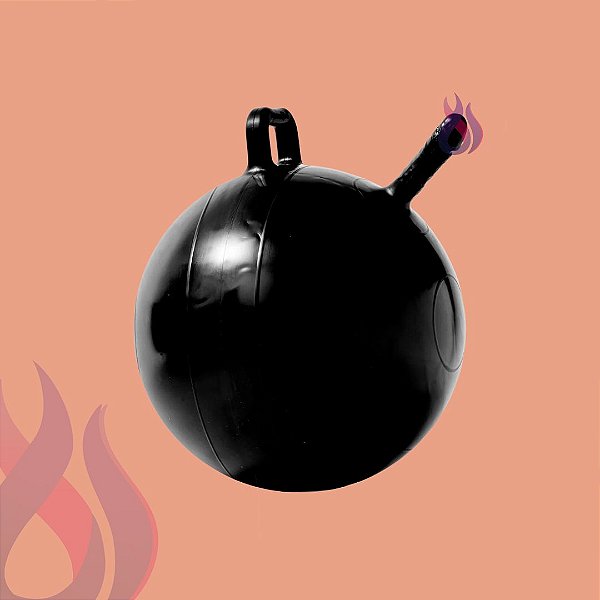 BOLA PILATES PULA PAU