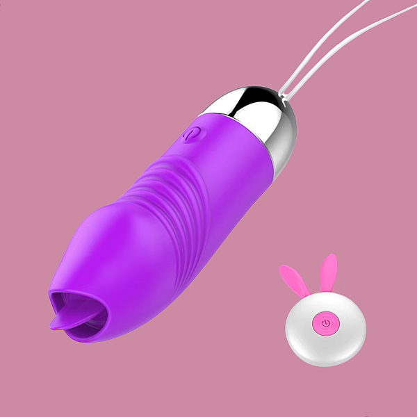 VIBRADOR LÍNGUA RECARREGÁVEL C/ CONTROLE 10 MODOS