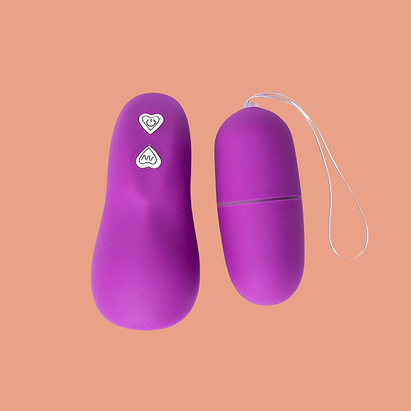 VIBRADOR BULLET EGG SEM FIO 20 VIBRAÇÕES