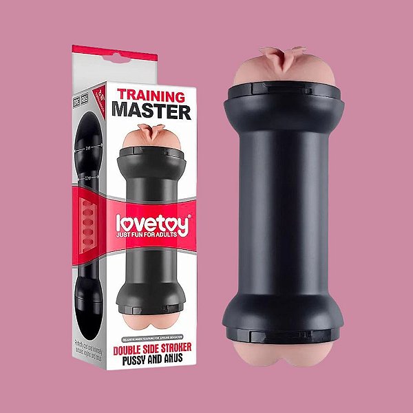 MASTURBADOR DUPLO VAGINA E ÂNUS