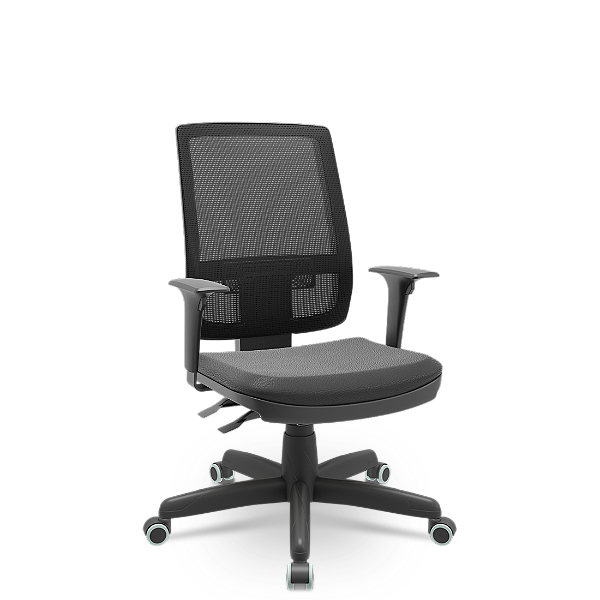 Cadeira Presidente em Tela Brizza Back System NR-17 - 10699 - Casa das Cadeiras Goiânia