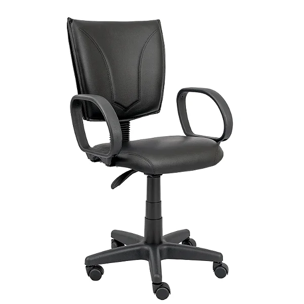 Cadeira Giratória B-one Executiva Com Braços Fixos Corsa - 31219 - Casa das Cadeiras Goiânia