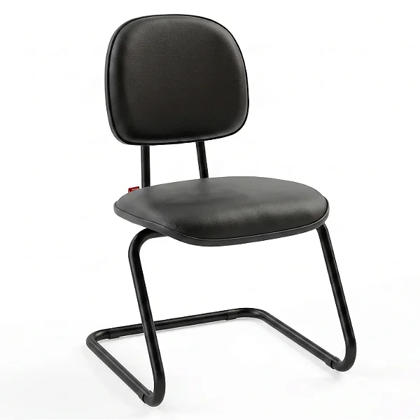 Cadeira Fixa Secretária Base em "S"- 38499 - Casa das Cadeiras Goiânia