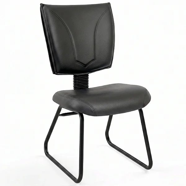 Cadeira Fixa Executiva B-One Costurada Base Trapézio - 33142 - Casa das Cadeiras Goiânia