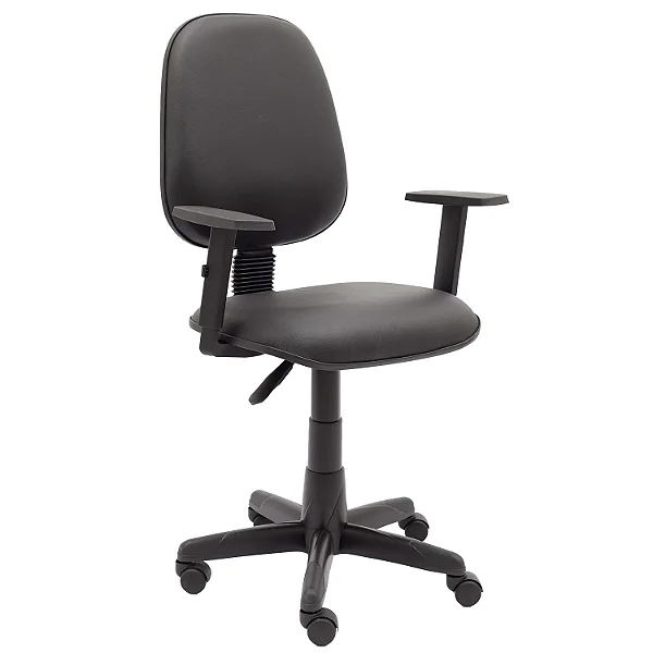 Cadeira Giratória Executiva Alta Diretorzinha Lisa Com Braços Reguláveis - 33988 - Casa das Cadeiras Goiânia