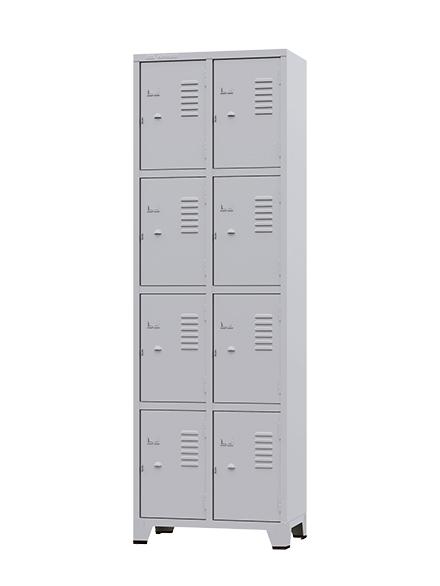 Armário Roupeiro de Aço 06 Portas - 1,96A x 0,63L x 0,36P - 95544 - Casa das Cadeiras Goiânia