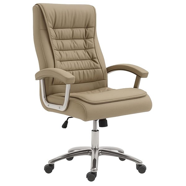 Cadeira Giratória Presidente FLEX Com Molas Ensacadas Fendi - 33106 - Casa das Cadeiras Goiânia