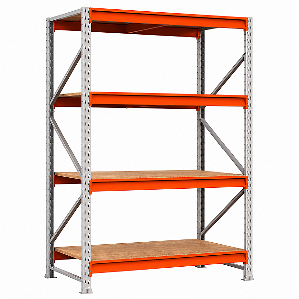 Porta Pallet Inicial 4 Bandejas / 4 Níveis (3,00×1,80×0,80) - 74240 - Casa das Cadeiras Goiânia