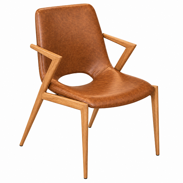 Cadeira Para Mesa de Jantar Caramelo - 77976 - Casa das Cadeiras Goiânia