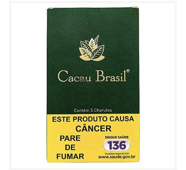 Charuto Cacau Brasil Tradicional Com 5