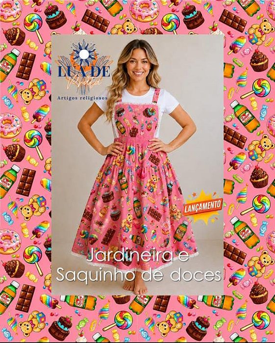 Jardineira de Erê Rosa(Doces)