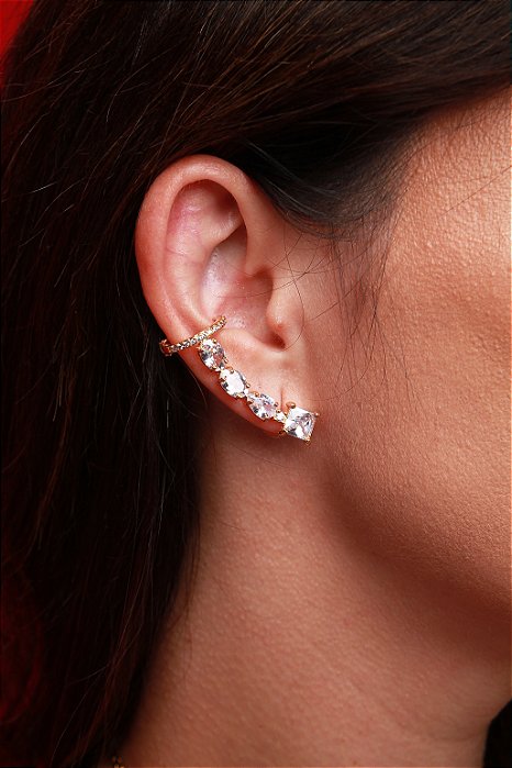 Earcuff de Cristal