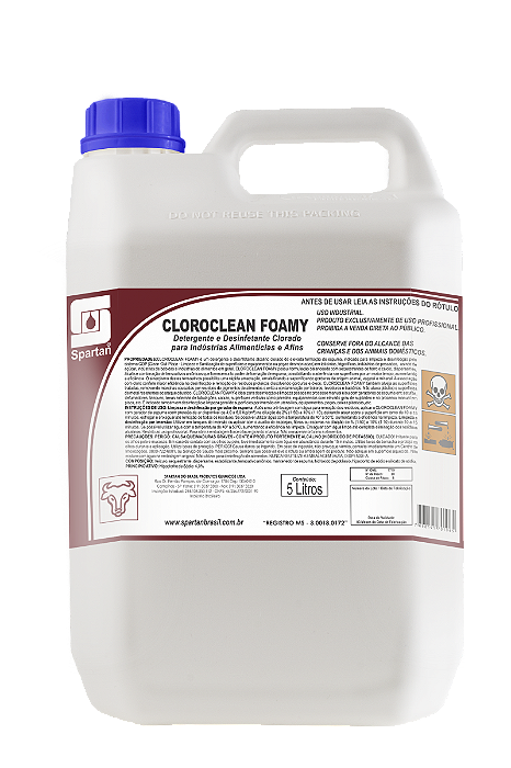 CLOROCLEAN FOAMY 5 LITROS