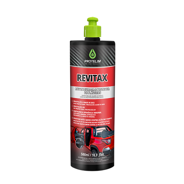 REVITAX – REVITALIZADOR E PROTETOR DE PLÁSTICOS 1,5L