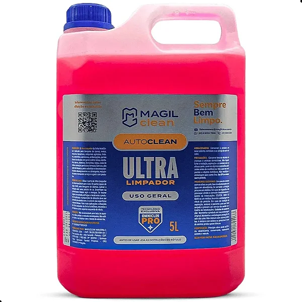 ULTRA LIMPADOR MAGIL CLEAN 5 LITROS