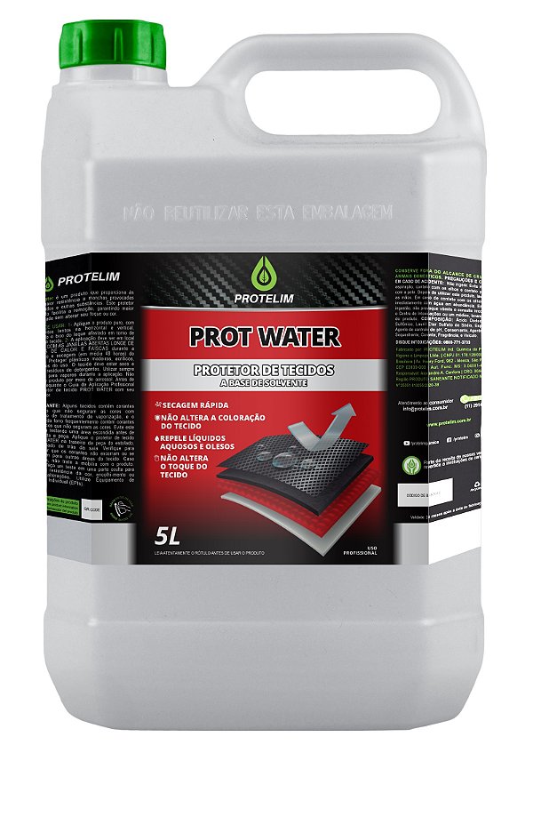 Impermeabilizante de Tecidos Prot Water  Protelim  5L