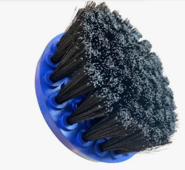 ESCOVA DE ESTOFADOS MACIA  PARA PARAFUSADEIRA - VERDE