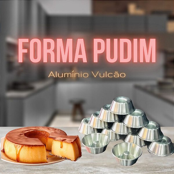 FORMA BOLO / PUDIM EM ALUMÍNIO