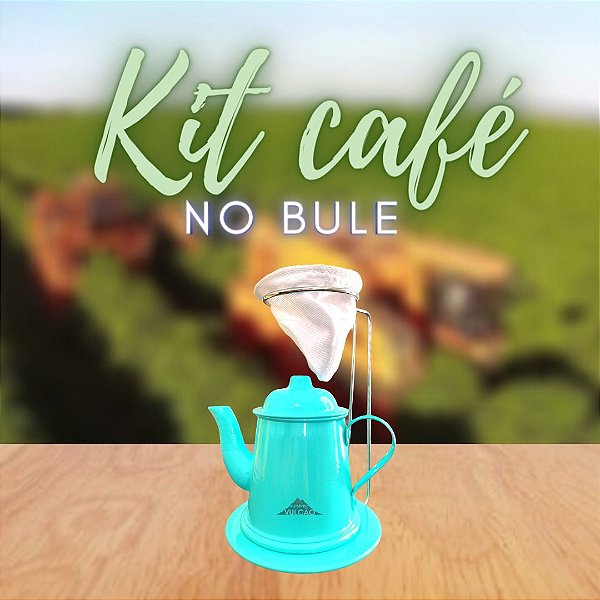 KIT CAFÉ NO BULE