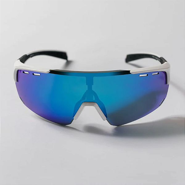 Óculos de sol esportivo  Kona Thunder Preto e Branco