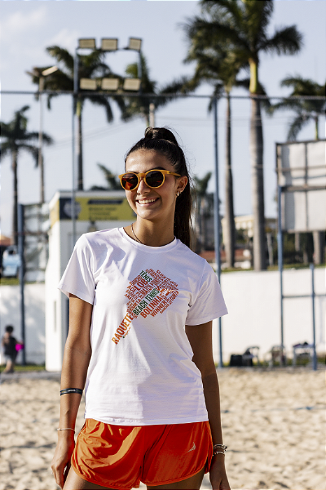 CAMISETA FEMININA PROPLAY RAQUETE