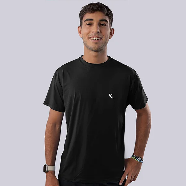 CAMISETA MASCULINA KONA BASIC PRETA