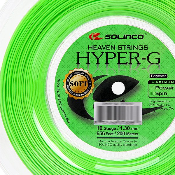 CORDA SOLINCO HYPER G-SOFT 16 1.30 - SET CORTADO