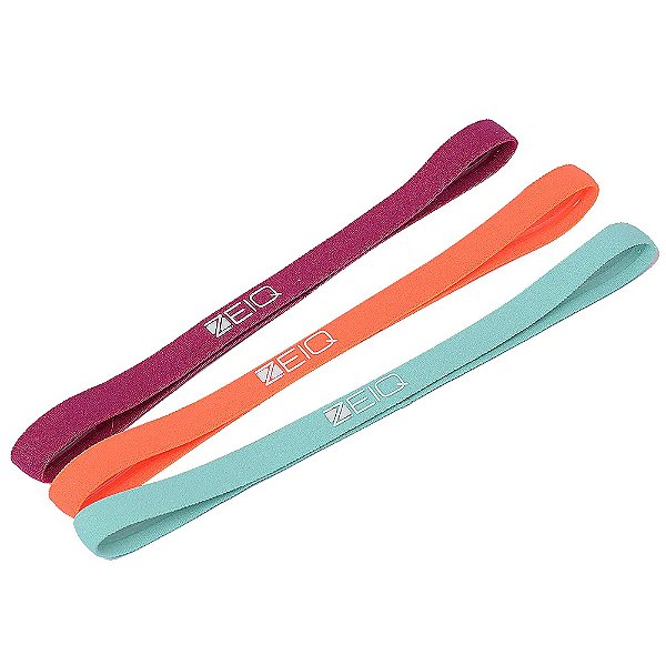 HEAD BAND SPORT ZEIQ LARANJA NEON / VINHO / AZUL SKY - 3 UNI